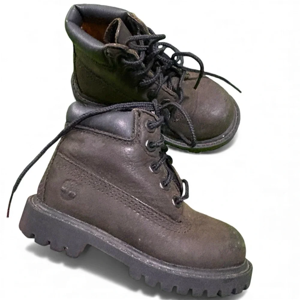 Timberland Premium 6 Inch Toddler Size 6C Brown Classic Waterproof Leather Boots